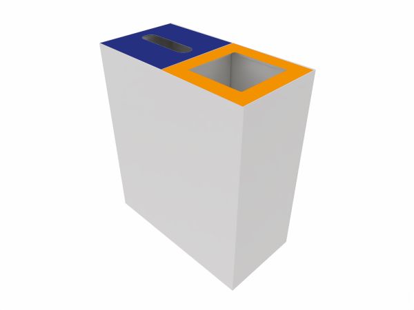 PICK'UP Abfallbehälter 2x60l (konfiguriert)
